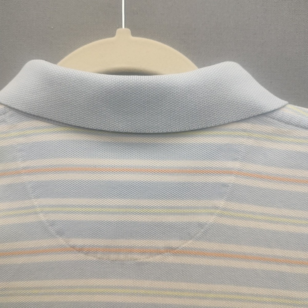 Brooks Brothers 346 Polo Shirt Mens Large Multicolor Striped Preppy - Picture 13 of 15